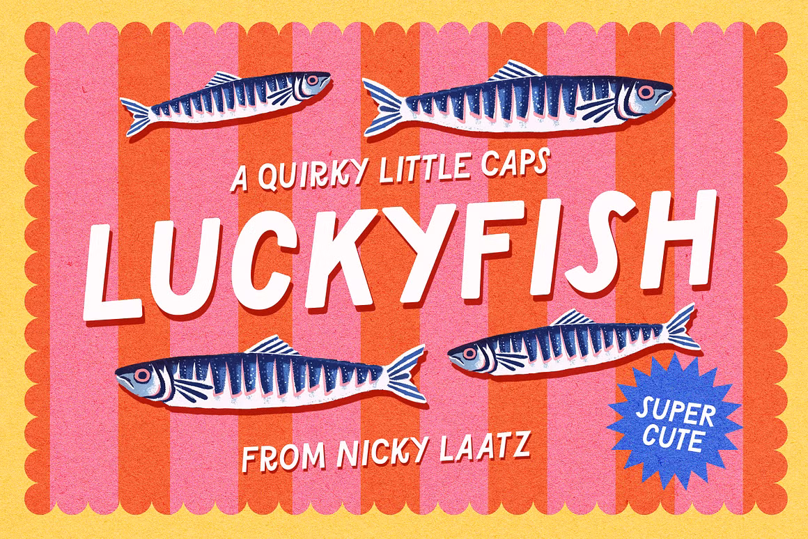 Creative Market Lucky Fish Font