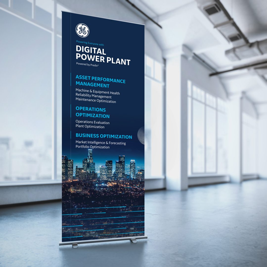 GE Event Pullup Banner
