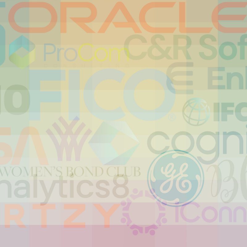 Logo usage guidelines header image showing layered client and public brand marks as examples of brand consistency